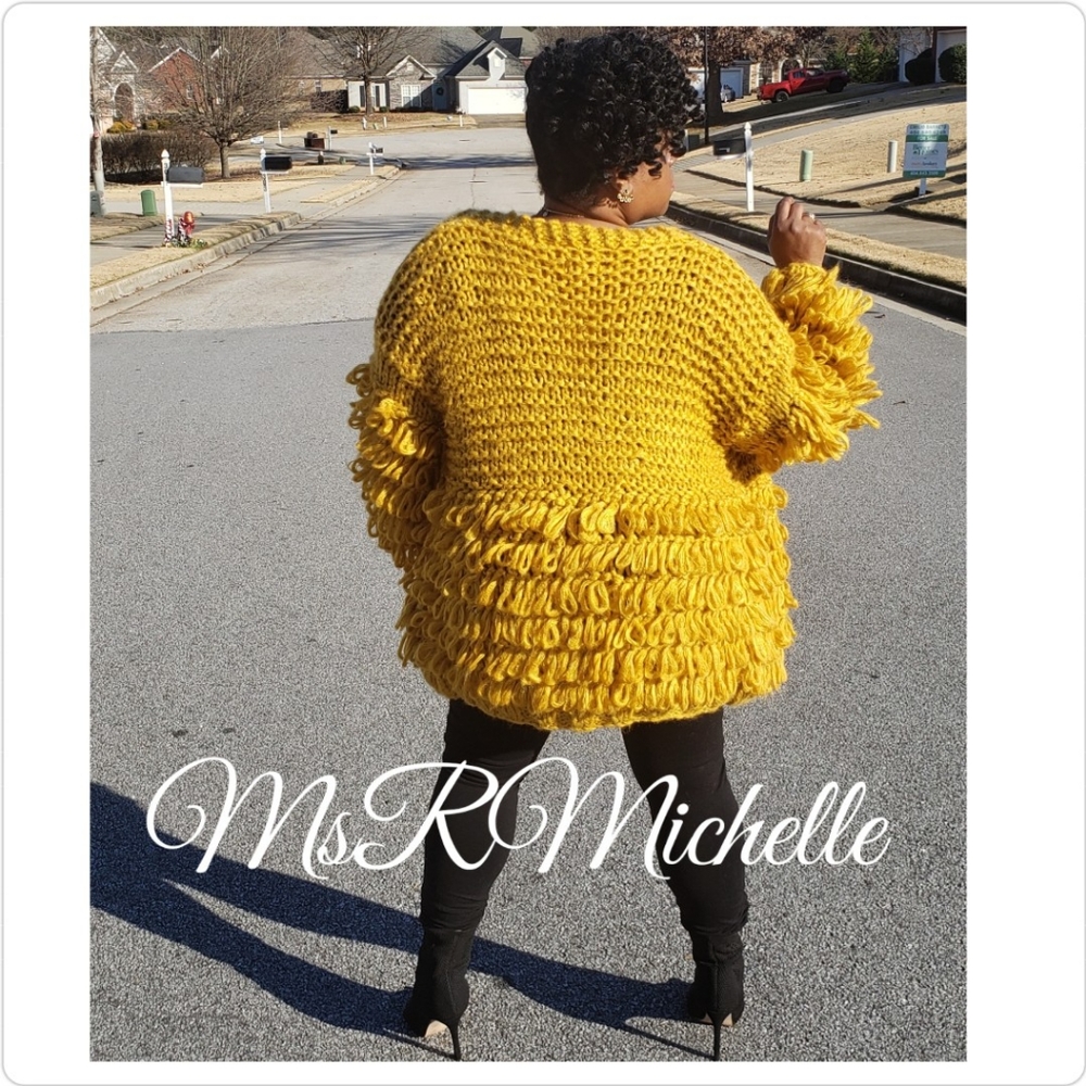 Shag Loop Cardigan